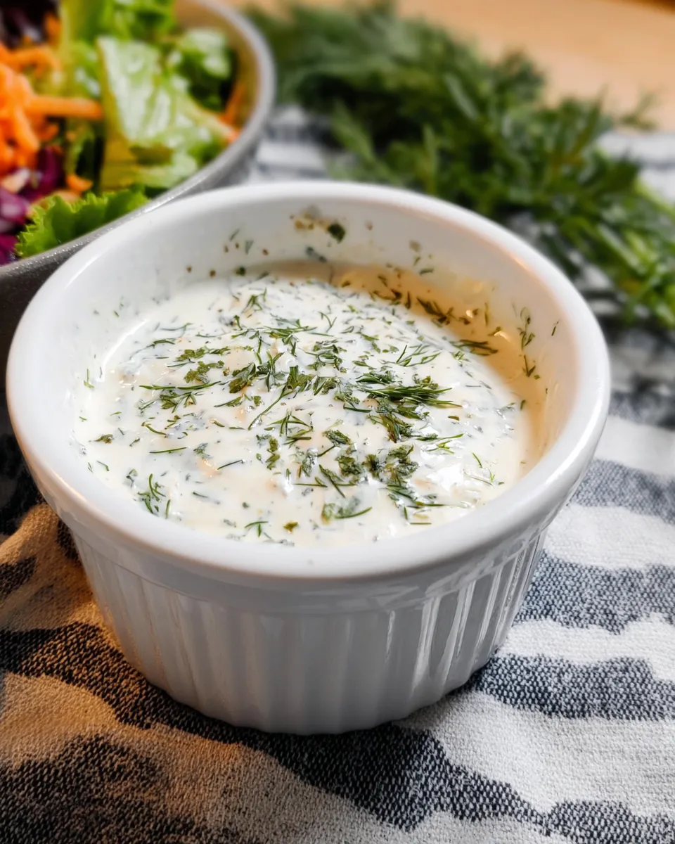 Keto Ranch Dressing – Quick 5-Minute Favorite